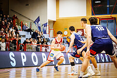 Basketball, win2day Basketball Superliga 2022/23, Grunddurchgang 19.Runde, Traiskirchen Lions, BBC Nord Dragonz, Aleksej Kostic (6)