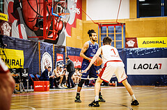 Basketball, win2day Basketball Superliga 2022/23, Grunddurchgang 19.Runde, Traiskirchen Lions, BBC Nord Dragonz, Kyran Jordan Mc Clure (13)