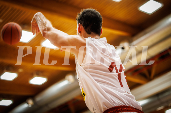 Basketball, win2day Basketball Superliga 2022/23, Grunddurchgang 19.Runde, Traiskirchen Lions, BBC Nord Dragonz, Fabricio Vay (11)