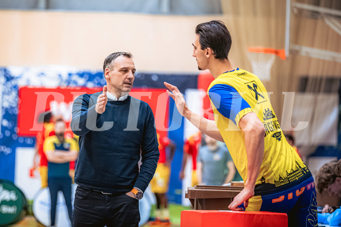 Basketball, Win2Day Superliga 2022/23, Grunddurchgang 19.Runde, SKN St. Pölten Basketball, UBSC Graz, Ervin Dragsic (Head Coach)