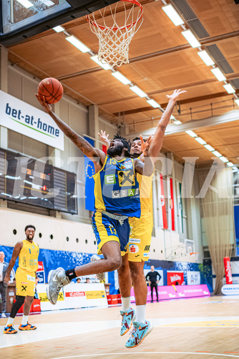Basketball, Win2Day Superliga 2022/23, Grunddurchgang 19.Runde, SKN St. Pölten Basketball, UBSC Graz, Issac James Vann Jr (13)