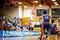 Basketball, win2day Basketball Superliga 2022/23, Grunddurchgang 19.Runde, Traiskirchen Lions, BBC Nord Dragonz, Emilio Banic (23)