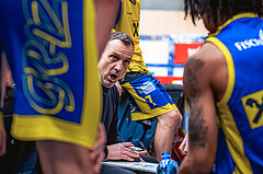 Basketball, Win2Day Superliga 2022/23, Grunddurchgang 19.Runde, SKN St. Pölten Basketball, UBSC Graz, Ervin Dragsic (Head Coach)