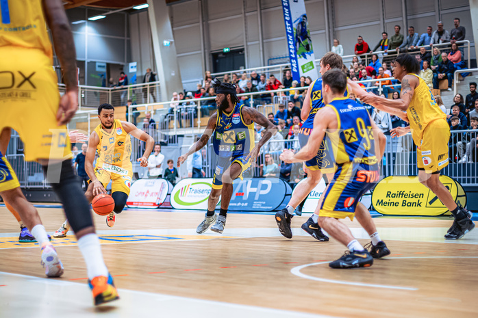 Basketball, Win2Day Superliga 2022/23, Grunddurchgang 19.Runde, SKN St. Pölten Basketball, UBSC Graz, Steven Kaltenbrunner (7)