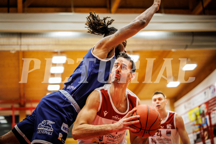 Basketball, win2day Basketball Superliga 2022/23, Grunddurchgang 19.Runde, Traiskirchen Lions, BBC Nord Dragonz, Fabricio Vay (11)