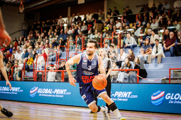Basketball, win2day Basketball Superliga 2022/23, Grunddurchgang 19.Runde, Traiskirchen Lions, BBC Nord Dragonz, Petar Cosic (3)