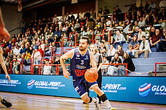 Basketball, win2day Basketball Superliga 2022/23, Grunddurchgang 19.Runde, Traiskirchen Lions, BBC Nord Dragonz, Petar Cosic (3)