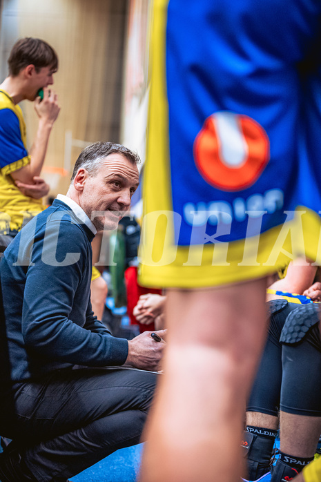 Basketball, Win2Day Superliga 2022/23, Grunddurchgang 19.Runde, SKN St. Pölten Basketball, UBSC Graz, Ervin Dragsic (Head Coach)
