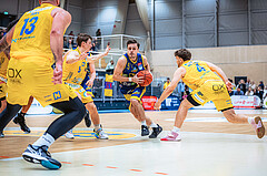 Basketball, Win2Day Superliga 2022/23, Grunddurchgang 19.Runde, SKN St. Pölten Basketball, UBSC Graz, Paul Isbetcherian (9)