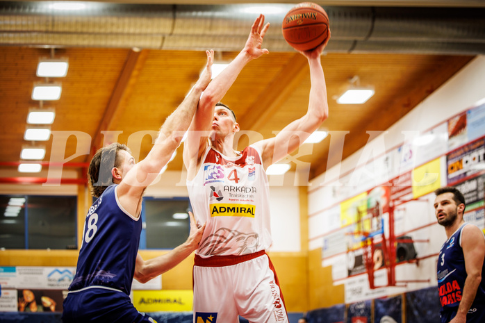 Basketball, win2day Basketball Superliga 2022/23, Grunddurchgang 19.Runde, Traiskirchen Lions, BBC Nord Dragonz, I. Gromovs (4)