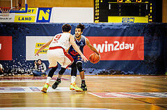 Basketball, win2day Basketball Superliga 2022/23, Grunddurchgang 19.Runde, Traiskirchen Lions, BBC Nord Dragonz, Kyran Jordan Mc Clure (13)