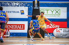 Basketball, Win2Day Superliga 2022/23, Grunddurchgang 19.Runde, SKN St. Pölten Basketball, UBSC Graz, Rashaan Guylain Mbemba (12)