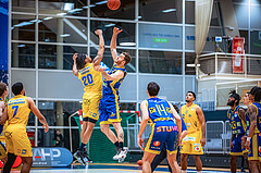Basketball, Win2Day Superliga 2022/23, Grunddurchgang 19.Runde, SKN St. Pölten Basketball, UBSC Graz, Christopher Ferguson (20), Tanner Giddings (15)