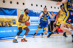 Basketball, Win2Day Superliga 2022/23, Grunddurchgang 19.Runde, SKN St. Pölten Basketball, UBSC Graz, Kelvin Lewis (1)