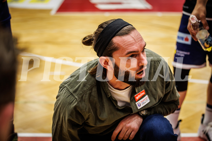 Basketball, win2day Basketball Superliga 2022/23, Grunddurchgang 19.Runde, Traiskirchen Lions, BBC Nord Dragonz, Felix Jambor (Head Coach)