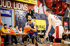 Basketball, win2day Basketball Superliga 2022/23, Grunddurchgang 19.Runde, Traiskirchen Lions, BBC Nord Dragonz, Kyran Jordan Mc Clure (13)