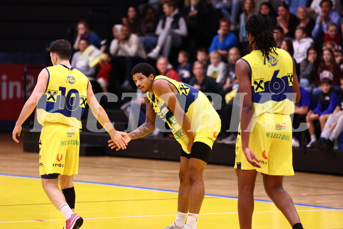 01.11.2023, Graz, Raiffeisen Sportpark Graz, Basketball Superliga 2023/24, Grunddurchgang, Runde 5, UBSC Raiffeisen Graz vs. Unger Steel Gunners Oberwart 