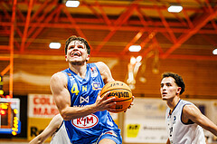 Basketball, win2day Basketball Superliga 2023/224, Grunddurchgang Runde 5, BBC Nord Dragonz, SKN St. Pölten, Felix Angerbauer (4)