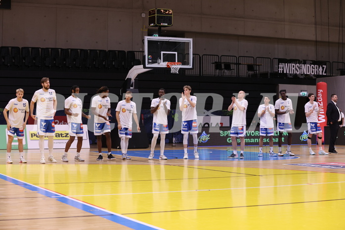 01.11.2023, Graz, Raiffeisen Sportpark Graz, Basketball Superliga 2023/24, Grunddurchgang, Runde 5, UBSC Raiffeisen Graz vs. Unger Steel Gunners Oberwart 