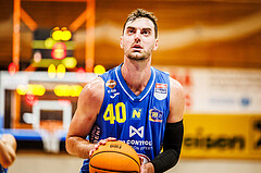 Basketball, win2day Basketball Superliga 2023/224, Grunddurchgang Runde 5, BBC Nord Dragonz, SKN St. Pölten, Matej Kavas (40)