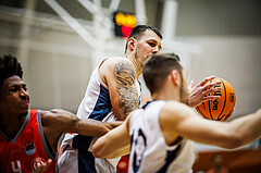 Basketball, Win2Day Superliga 2023/24, Grunddurchgang 5.Runde, Vienna Timberwolves, Traiskirchen Lions, Ziga Fifolt (13)