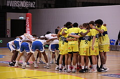 01.11.2023, Graz, Raiffeisen Sportpark Graz, Basketball Superliga 2023/24, Grunddurchgang, Runde 5, UBSC Raiffeisen Graz vs. Unger Steel Gunners Oberwart 