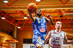 Basketball, win2day Basketball Superliga 2023/224, Grunddurchgang Runde 5, BBC Nord Dragonz, SKN St. Pölten, Michael Anthony Randolph Jr. (5)