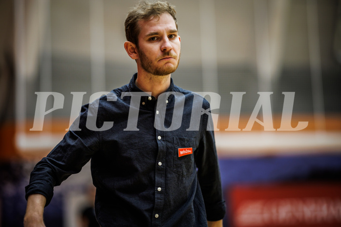 Basketball, Win2Day Superliga 2023/24, Grunddurchgang 5.Runde, Vienna Timberwolves, Traiskirchen Lions, Justin Schlünken (Head Coach)