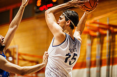 Basketball, win2day Basketball Superliga 2023/224, Grunddurchgang Runde 5, BBC Nord Dragonz, SKN St. Pölten, Mario Spaleta (15)