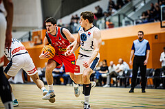 Basketball, Win2Day Superliga 2023/24, Grunddurchgang 5.Runde, Vienna Timberwolves, Traiskirchen Lions, Aleksej Kostic (6)