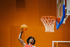 Basketball, Win2Day Superliga 2023/24, Grunddurchgang 5.Runde, Vienna Timberwolves, Traiskirchen Lions, Demarcus Demonia (4)