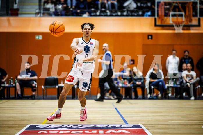 Basketball, Win2Day Superliga 2023/24, Grunddurchgang 5.Runde, Vienna Timberwolves, Traiskirchen Lions, Armin Karian (0)