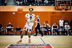 Basketball, Win2Day Superliga 2023/24, Grunddurchgang 5.Runde, Vienna Timberwolves, Traiskirchen Lions, Armin Karian (0)