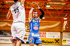 Basketball, win2day Basketball Superliga 2023/224, Grunddurchgang Runde 5, BBC Nord Dragonz, SKN St. Pölten, Matej Kavas (40)