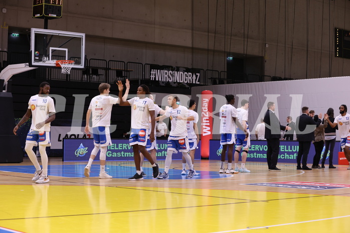 01.11.2023, Graz, Raiffeisen Sportpark Graz, Basketball Superliga 2023/24, Grunddurchgang, Runde 5, UBSC Raiffeisen Graz vs. Unger Steel Gunners Oberwart 