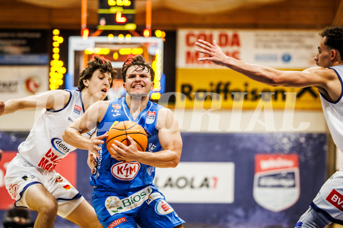 Basketball, win2day Basketball Superliga 2023/224, Grunddurchgang Runde 5, BBC Nord Dragonz, SKN St. Pölten, Felix Angerbauer (4)