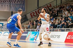 Basketball, ABL 2017/18, Grunddurchgang 13.Runde, Oberwart Gunners, Gmunden Swans, Louis Dabney Jr. (5)