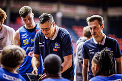 Basketball, Win2Day Superliga 2024/25, 5. Qualifikationsrunde, BC Vienna, SKN St. Pölten, Andreas Worenz (Head Coach)