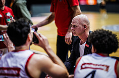 Basketball, Win2Day Superliga 2024/25, 5. Qualifikationsrunde, BC Vienna, SKN St. Pölten, Mike Coffin (Head. Coach)