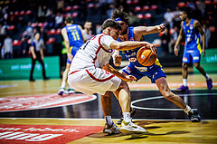 Basketball, Win2Day Superliga 2024/25, 5. Qualifikationsrunde, BC Vienna, SKN St. Pölten, Aron Stazic (21)