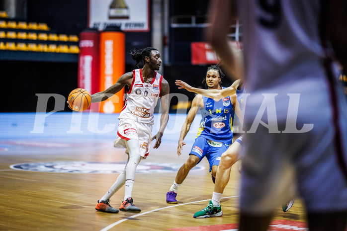 Basketball, Win2Day Superliga 2024/25, 5. Qualifikationsrunde, BC Vienna, SKN St. Pölten, Sheriff Seedy Drammeh (0)