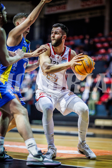 Basketball, Win2Day Superliga 2024/25, 5. Qualifikationsrunde, BC Vienna, SKN St. Pölten, Ivan Gavrilovic (23)