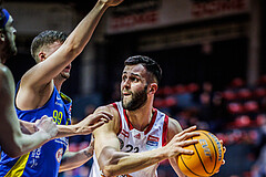 Basketball, Win2Day Superliga 2024/25, 5. Qualifikationsrunde, BC Vienna, SKN St. Pölten, Ivan Gavrilovic (23)