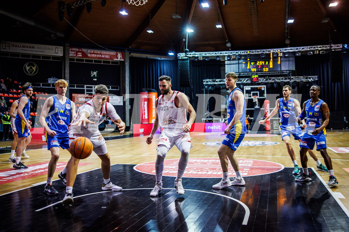 Basketball, Win2Day Superliga 2024/25, 5. Qualifikationsrunde, BC Vienna, SKN St. Pölten, Aron Stazic (21)