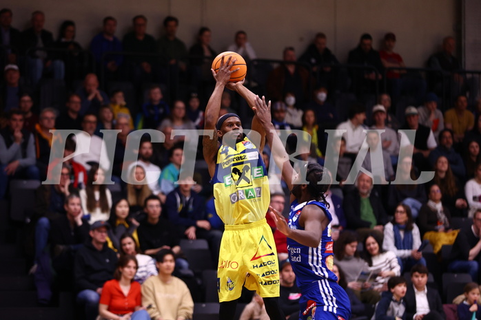 21.03.2025, Graz, Raiffeisen Sportpark Graz, Basketball Superliga 2024/25, 5. Platzierungsrunde, UBSC Graz - Oberwart Gunners