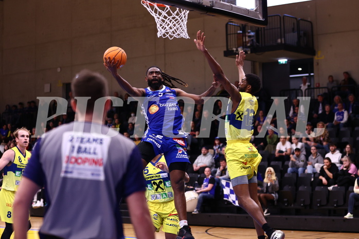 21.03.2025, Graz, Raiffeisen Sportpark Graz, Basketball Superliga 2024/25, 5. Platzierungsrunde, UBSC Graz - Oberwart Gunners