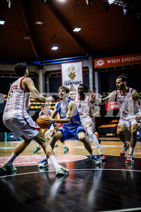 Basketball, Win2Day Superliga 2024/25, 5. Qualifikationsrunde, BC Vienna, SKN St. Pölten, Nathaniel Kress (5)