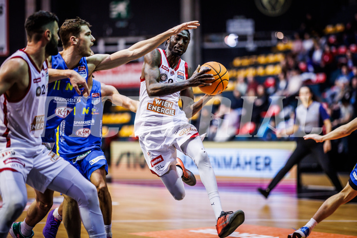 Basketball, Win2Day Superliga 2024/25, 5. Qualifikationsrunde, BC Vienna, SKN St. Pölten, Sheriff Seedy Drammeh (0)