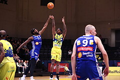 21.03.2025, Graz, Raiffeisen Sportpark Graz, Basketball Superliga 2024/25, 5. Platzierungsrunde, UBSC Graz - Oberwart Gunners