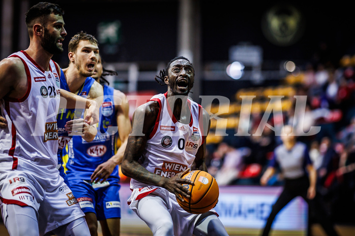 Basketball, Win2Day Superliga 2024/25, 5. Qualifikationsrunde, BC Vienna, SKN St. Pölten, Sheriff Seedy Drammeh (0)